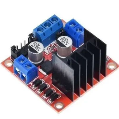 L298N Dual H-Bridge Motor Driver Module for Robotic Line Follower in Pakistan